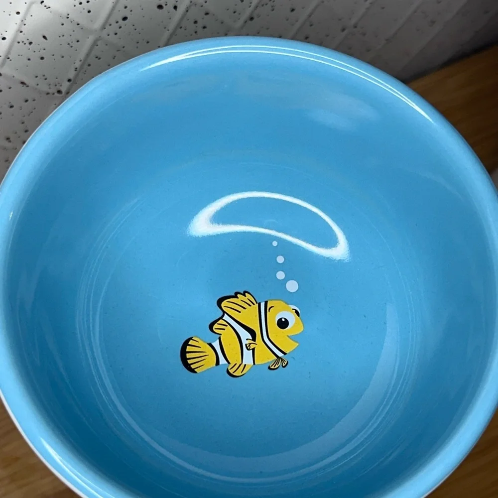 Disney Pixar *Finding Nemo* 5” Tall Elevated Food/Water Bowl Chewy *Cat or Dog*
